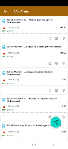 Indian Rail Offline Time Table screenshot 5