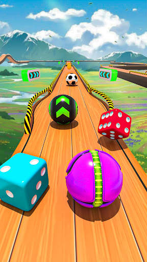 Rolling Going Ball Run 2048 3d screenshot 2