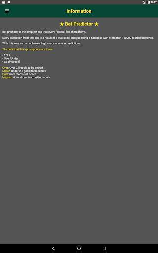Bet Predictor screenshot 14