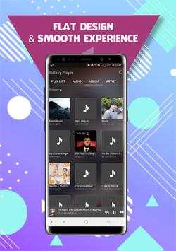 Music Player style Note 9 screenshot 3