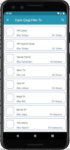 Canlı TV Çizgi Film TV screenshot 4