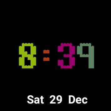 Digital Watchface screenshot 1