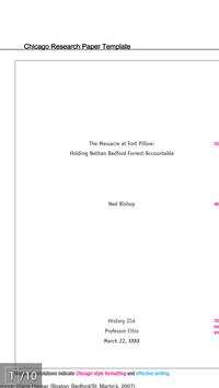 Research Paper Templates 6 تصوير الشاشة