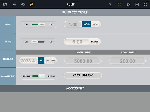Dionex Integrion HPIC App screenshot 2