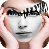Fotomix manga face morphing icon