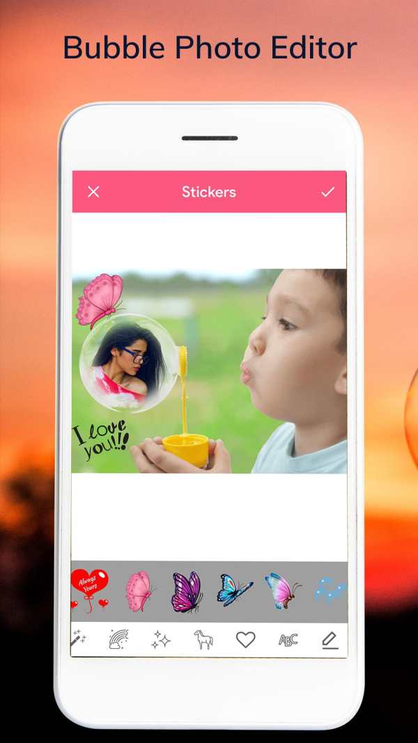 Bubble Photo Editor - Bubble Frames screenshot 5