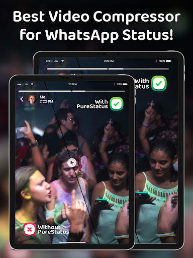 PureStatus: ByeBye Blur Status screenshot 11