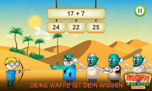Math vs Undead: Mathespiele screenshot 4