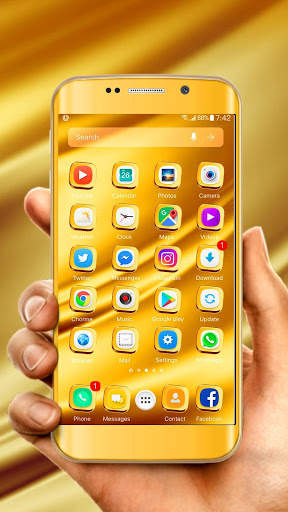 Tema Galaxy Launcher gratis screenshot 3