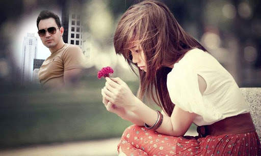 Miss You Photo Frame Editor screenshot 1