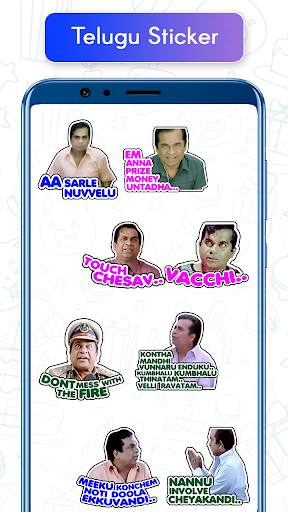 Telugu Sticker For Whatsapp - Telugu WAStickerApps screenshot 8