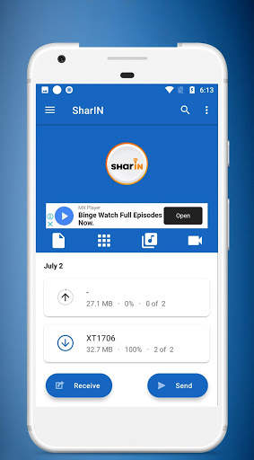 SharIN - File Sharing & Data Transfer App screenshot 6