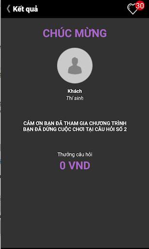 Triệu Phú Mobile screenshot 6