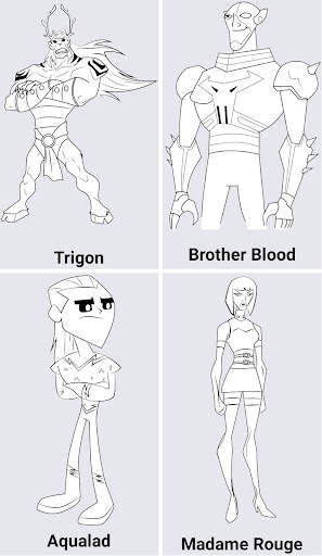 How to draw Teen Titans Go screenshot 8