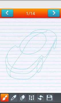 Learn to Draw Cars скриншот 4