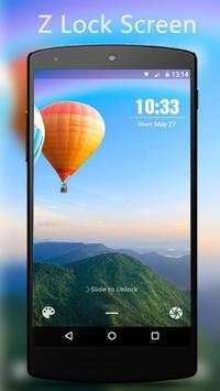 Balloon  - Z Lock Screen Theme screenshot 1
