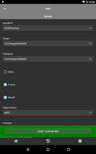 MIDI Converter 4 تصوير الشاشة