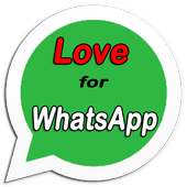 Love for WhatsApp Message logo