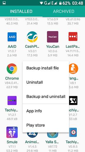 Backup & Restore Apps - Apk Extractor screenshot 2