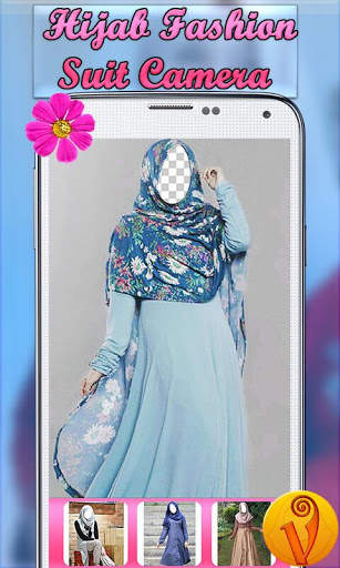 Hijab Fashion Suit Camera screenshot 1