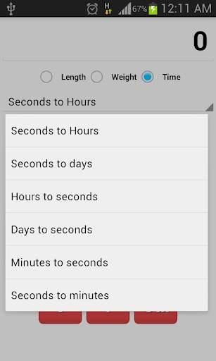 Metric Conversions screenshot 4