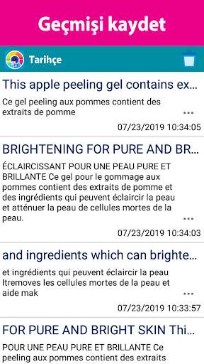 Çeviri - Kamera ile doğrudan çevirin screenshot 5