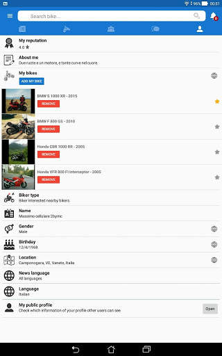 Dna Moto - the bikers network screenshot 11