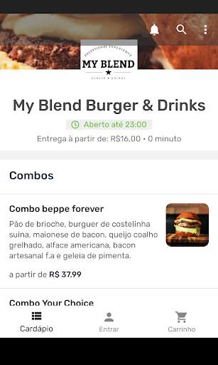 My Blend Burger & Drinks screenshot 2