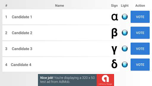 E-vote screenshot 6