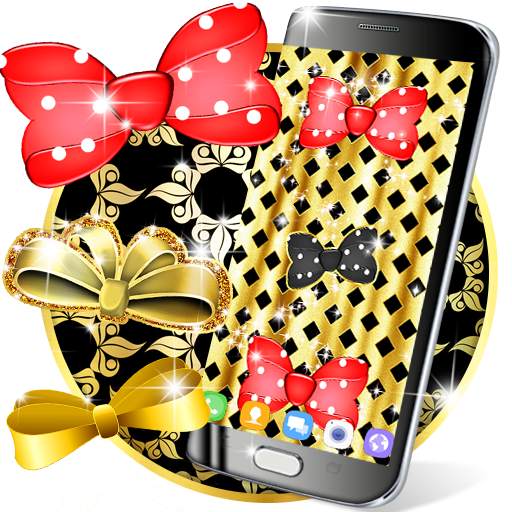 Golden bowknot live wallpaper 23.5