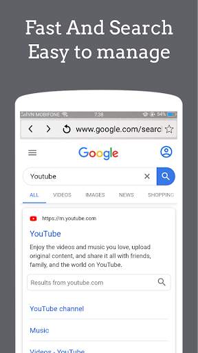 4G Internet Browser: Light & Fast - Speed Browser screenshot 3