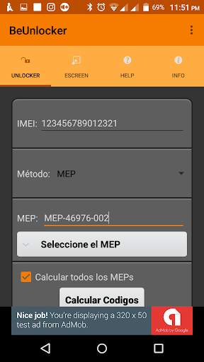 BeUnlocker - бесплатная Pазблокировка BlackBerry скриншот 4