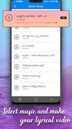 Malayalam photo lyrical video maker 2020 screenshot 5