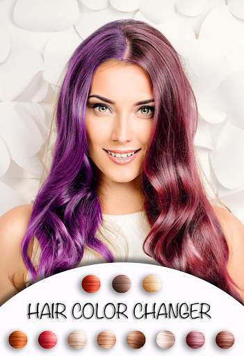 Hair Color Changer Photo Editor - Hair Salon screenshot 2