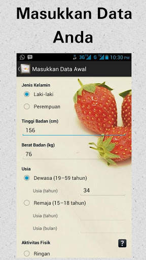 My Weight Loss Diet screenshot 1