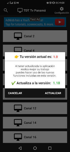 Tv de Panamá screenshot 2