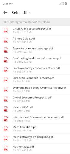 Lector de PDF: leer PDF screenshot 1