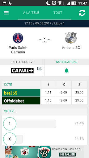 Football à la télé screenshot 7