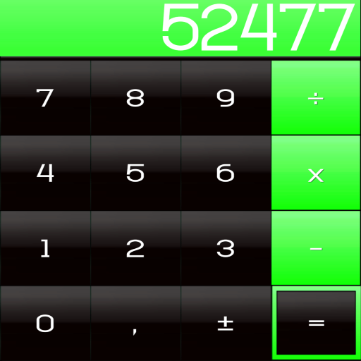 THEME FOR SCALC GLOSSY GREEN icon