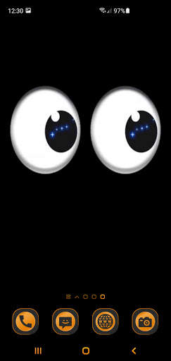 Funny Phone Eyes Live Wallpaper screenshot 3