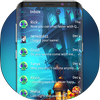 Haunted house sms messenger icon