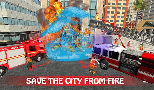 Emergency Fire Fighter Simulator: Fire Engine Game screenshot 8