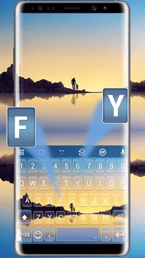 Keyboard Theme Wallpaper For Galaxy screenshot 1