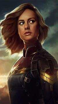 Captain Marvel Live Wallpaper screenshot 7