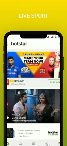 Hotstar Live Cricket TV Show - Free Movie,TV Guide screenshot 4