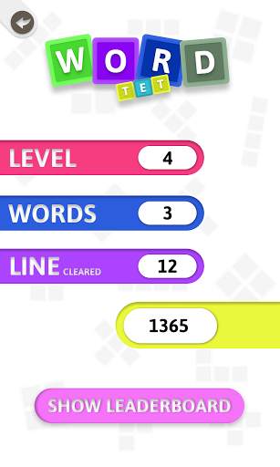 WordTet - Block & Word Puzzle Game screenshot 5