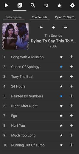 Jukebox One - Music player screenshot 2