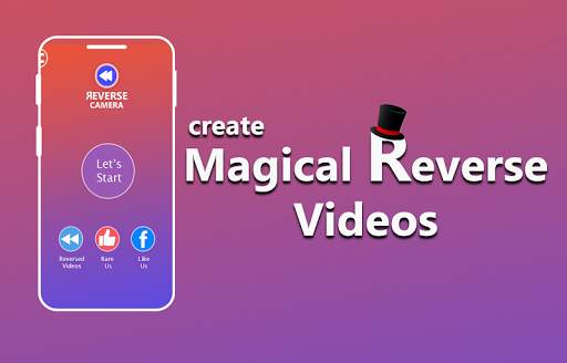 Reverse Camera - Reverse Magic Video Maker screenshot 1