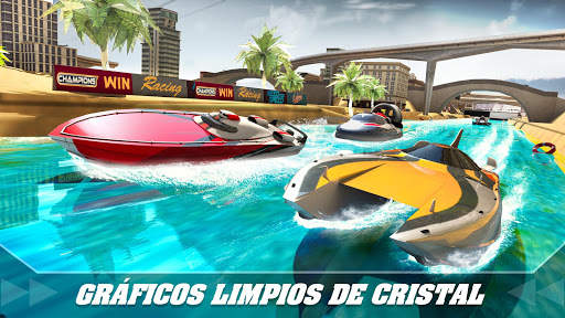 Barco Agua velocidad simulador de carreras screenshot 3