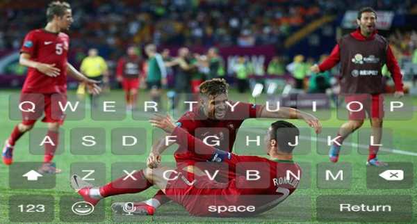 Portugal national team keyboard World Cup 1 تصوير الشاشة